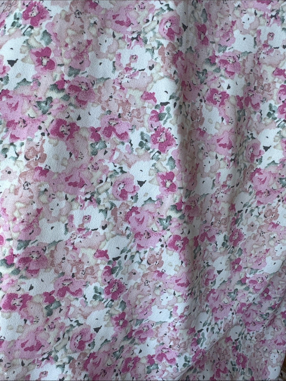 Floral Ruffle Slip Dress - Pink, Mini - Picture 2 of 4
